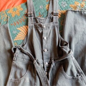 Dark Grey Overalls